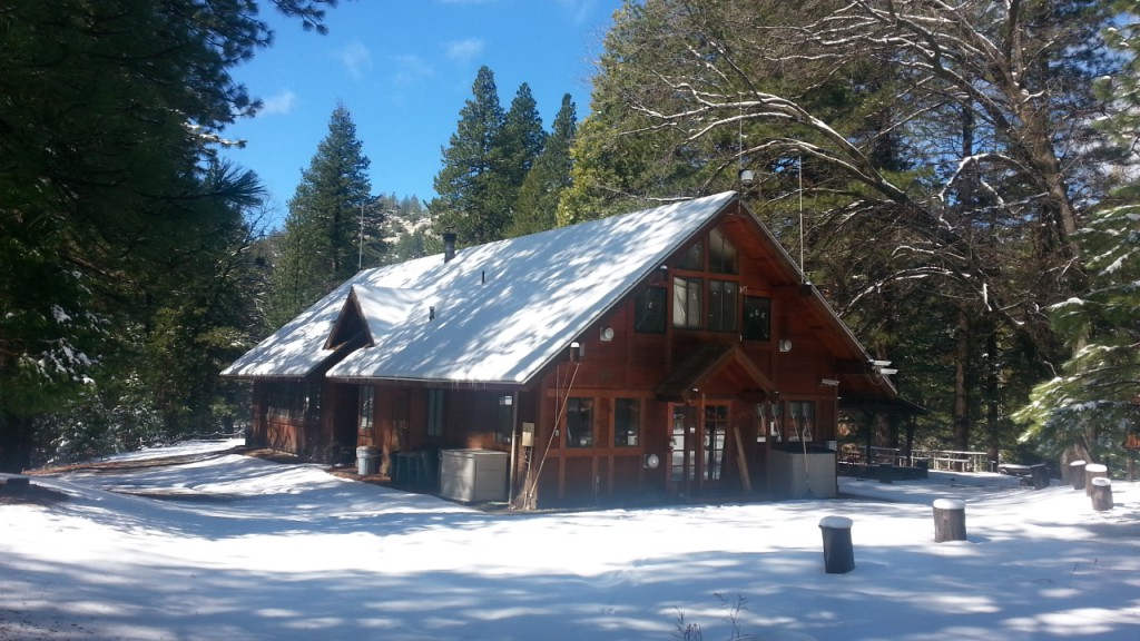Trailfinders Lodge in winter